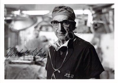 DeBakey, Michael Ellis - Signed Photograph