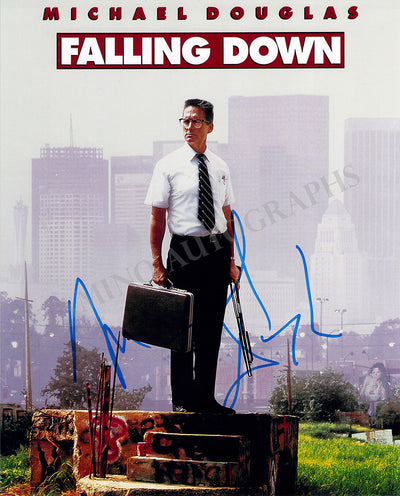 Douglas, Michael - Signed Photograph in "Falling Down"