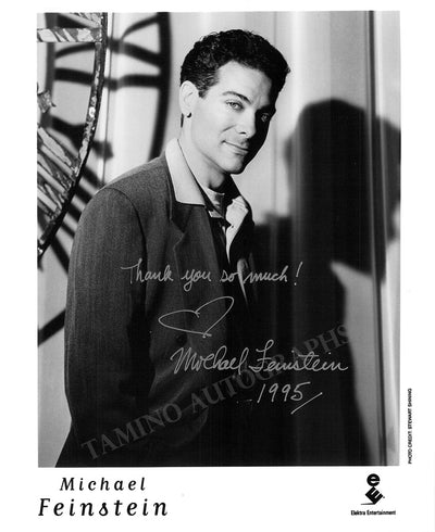 Feinstein, Michael - Signed Photograph 1995