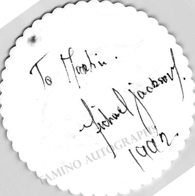 Jackson, Michael - Signed Coaster