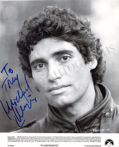 Nouri, Michael - Signed Photograph in "Flashdance"