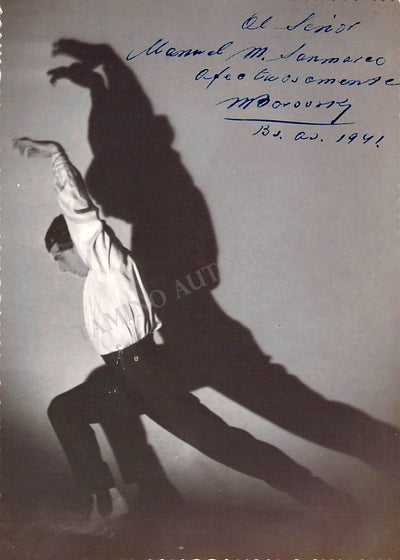 Borovsky, Michel - Signed Photograph 1941