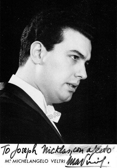 Veltri, Michelangelo - Signed Photograph