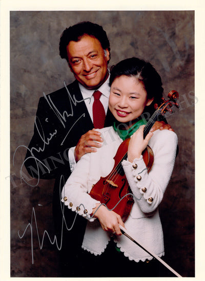 Midori - Mehta, Zubin - Signed Photograph