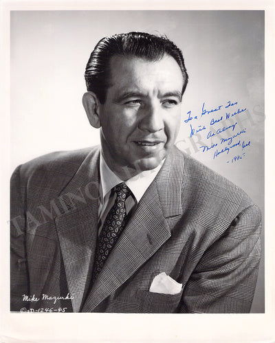 Mazurki, Mike - Signed Photograph 1985