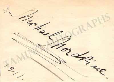 Signed Card (1911)