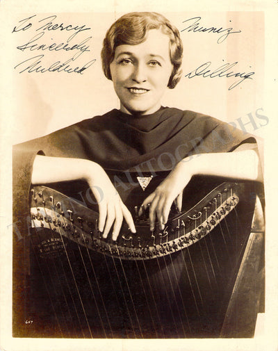 Dilling, Mildred - Signed Photograph