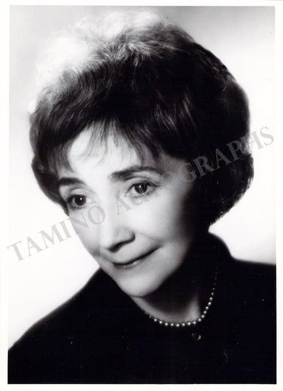 Dunnock, Mildred - Signed Photograph