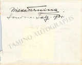 Vintage Opera Signers - Lot of Signed Album Pages