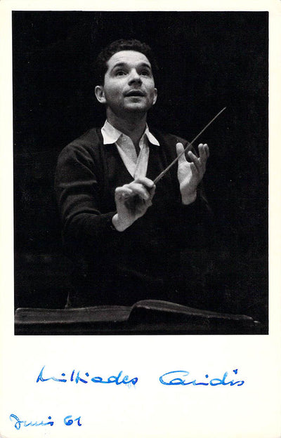 Caridis, Miltiades - Signed Photograph