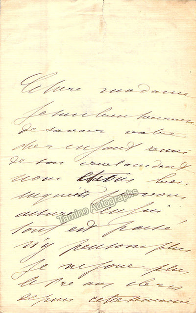 Autograph Letter Signed (III)