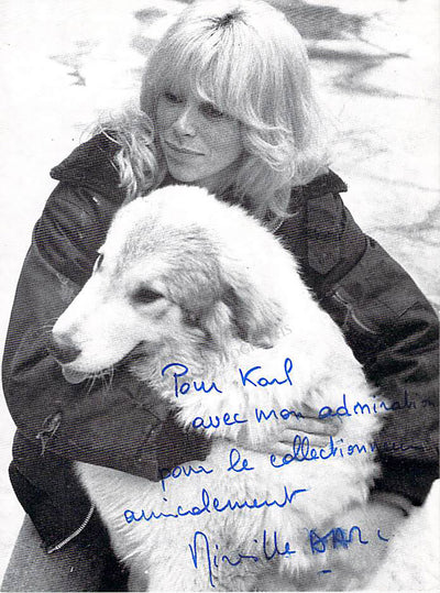 Darc, Mireille - Signed Photograph