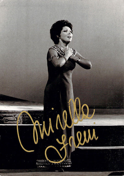 Freni, Mirella - Signed Photograph in Aida