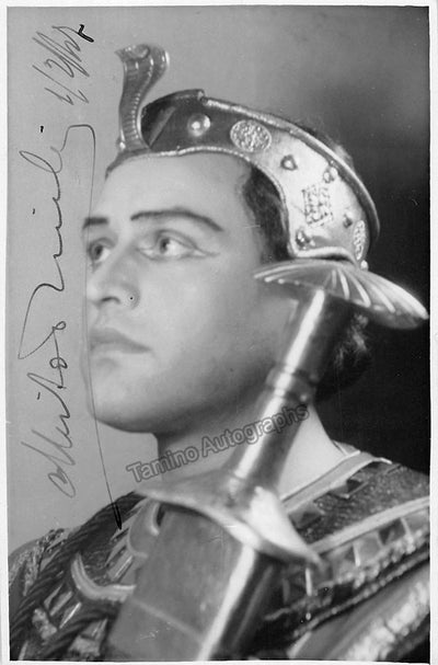 As Radames in Aida
