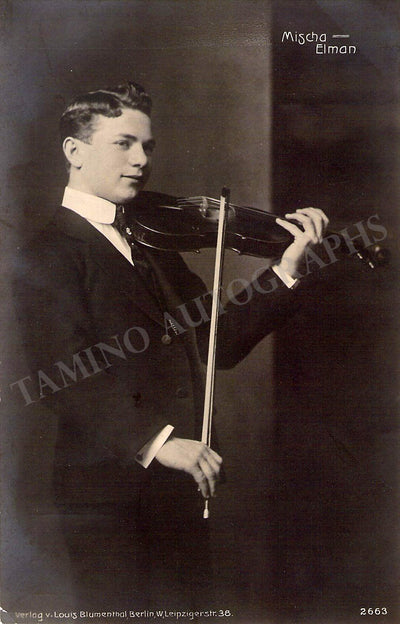 Elman, Mischa - Vintage Photograph