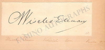 Elman, Mischa - Signature Cut