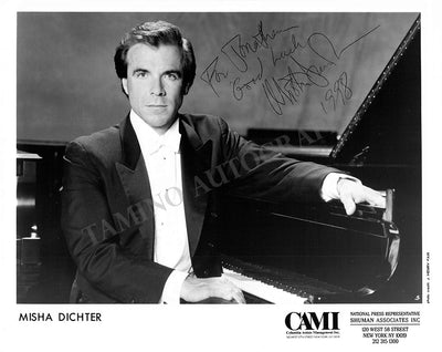 Dichter, Misha - Signed Photograph 1998