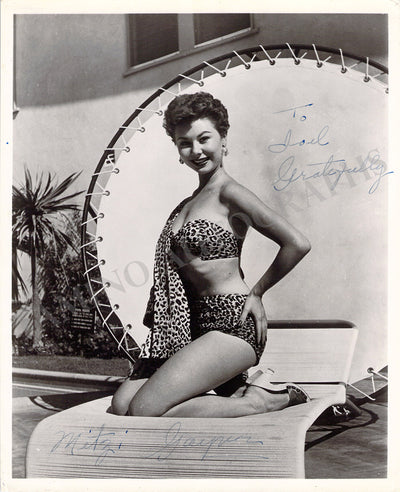 Gaynor, Mitzi - Signed Photograph