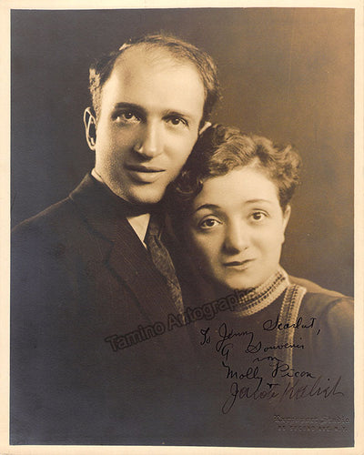 Picon, Molly - Kalich, Jacob - Double Signed Photograph