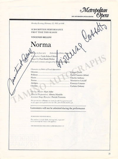 Caballe, Montserrat - Cossotto, Fiorenza