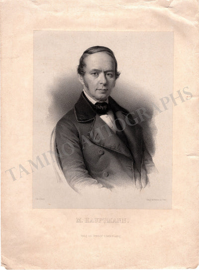 Hauptmann, Moritz - Vintage Lithograph