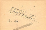 Rosenthal, Moriz - Signed Album Page 1928