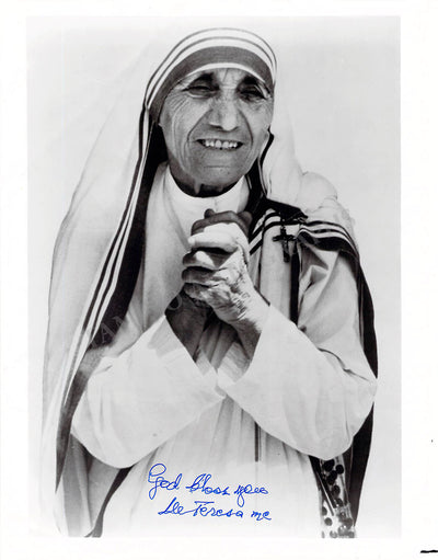 Mother Teresa of Calcuta - Signed Photograph