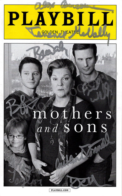 Mothers and Sons - Signed Playbill
