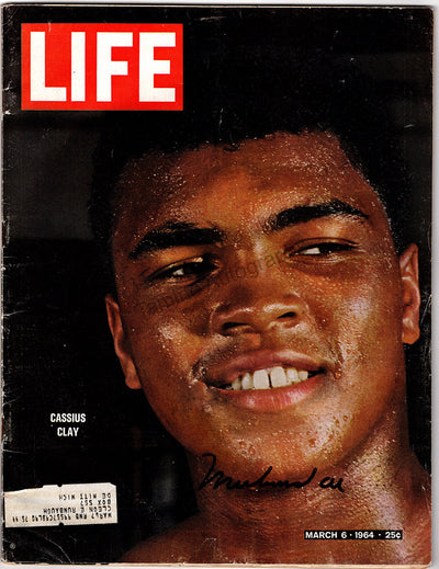 Ali, Muhammad - Signed LIFE Magazine
