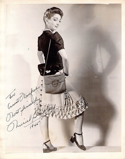Bentley, Muriel - Signed Photograph 1945