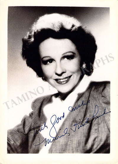 Kirkland, Muriel - Signed Photograph