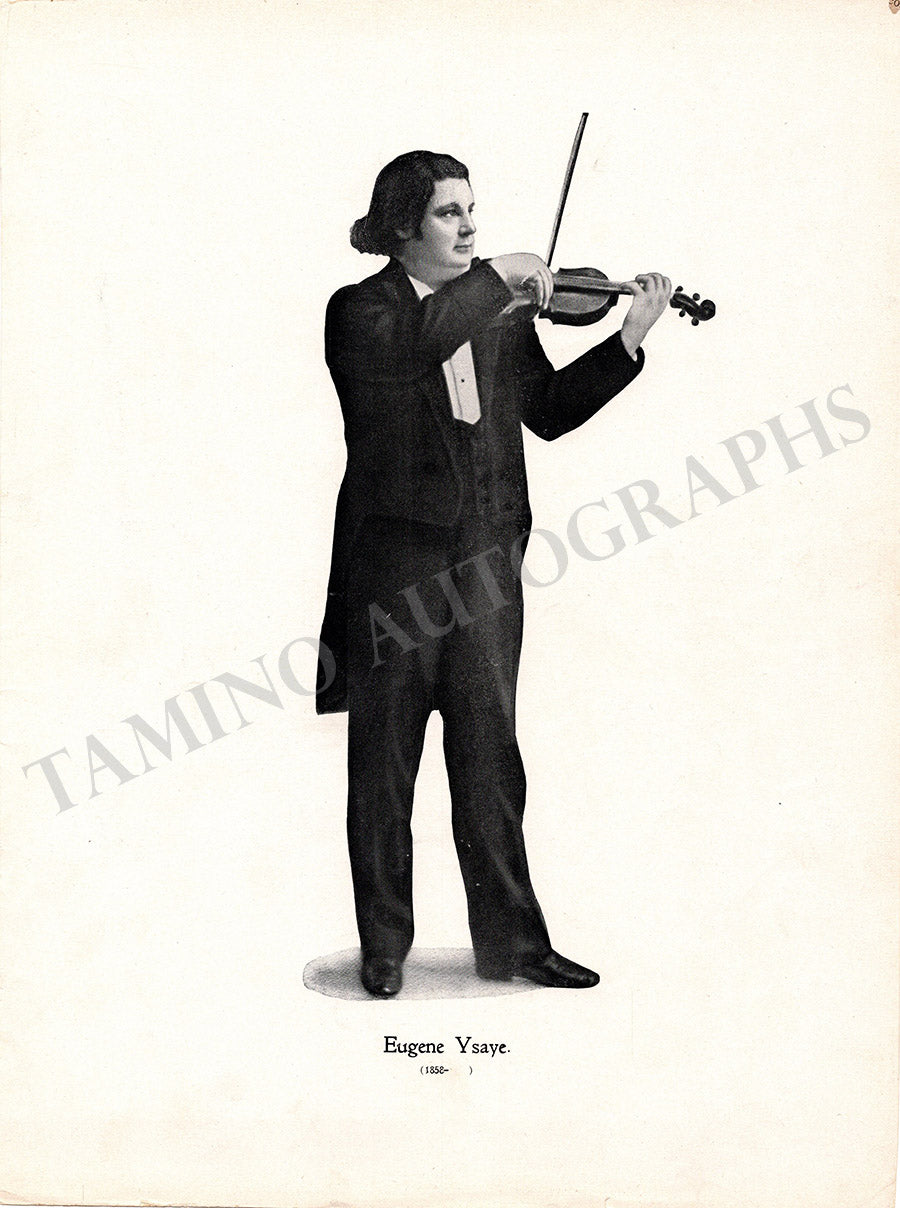 Classical Music Artists Collection of 16 Prints – Tamino Autographs