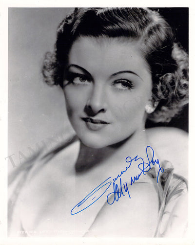 Loy, Myrna - Signed Photograph