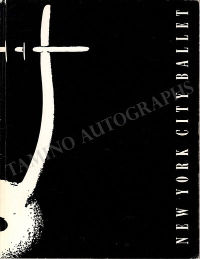 New York City Ballet - Signed Season Brochure 1988