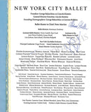 New York City Ballet - Signed Season Brochure 1992-1993