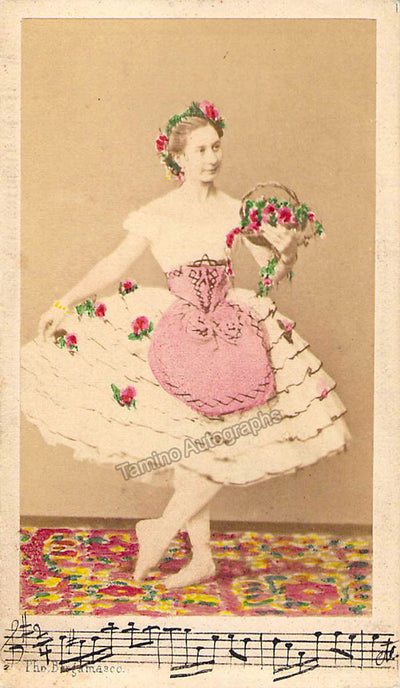 Bogdanova, Nadejda - Signed CDV Photo