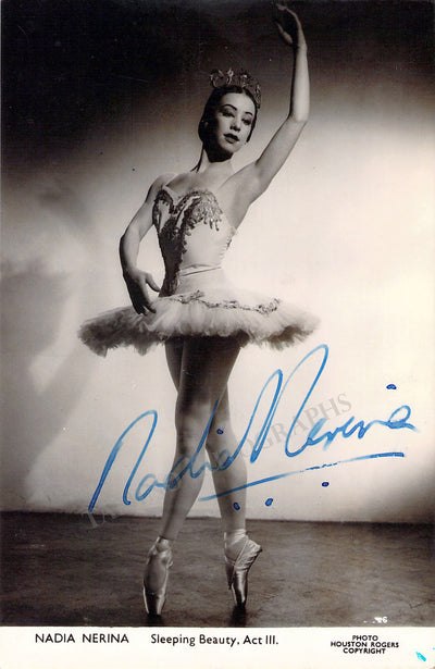 Nerina, Nadia - Signed Photograph