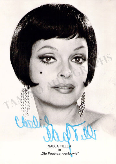 Tiller, Nadja - Signed Photograph