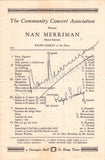 Merriman, Nan - Set of 2 Signed Programs