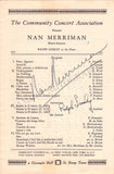 Merriman, Nan - Set of 2 Signed Programs