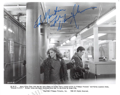 Allen, Nancy - Signed Photograph in "Dressed to Kill"
