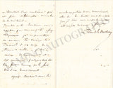 Ney, Napoleon Joseph - Autograph Letter Signed 1843