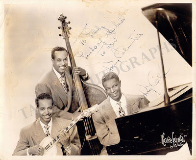 Nat King Cole - Signed Photograph