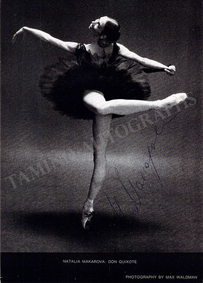 Makarova, Natalia - Signed Photograph