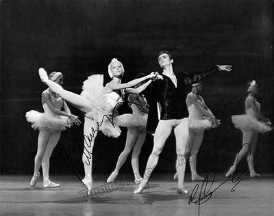 Makarova, Natalia - Vikulov, Sergei - Double Signed Photograph