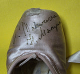 Makarova, Natalia - Double Signed Pointe Shoe