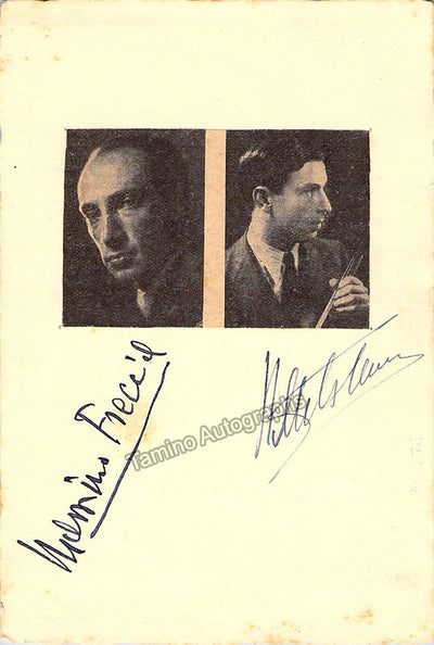 Signed Card (with M. Freccia)