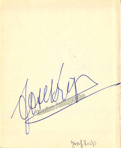 Nathan Milstein & Josef Krips (1963)