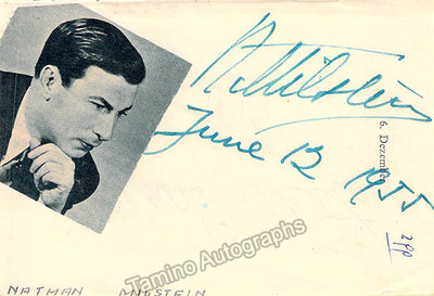 Signed Album Page 1955