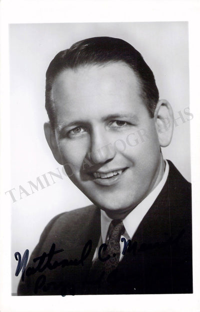 Merrill, Nathaniel - Signed Photograph